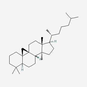 molecular formula C30H52 B1207475 Cycloartane CAS No. 511-64-8