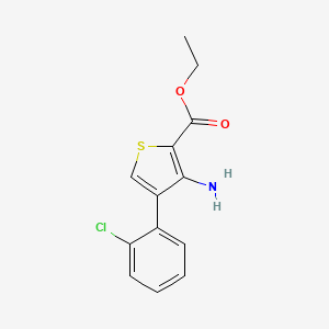 Ethyl 3-amino-4-(2-chlorophenyl)thiophene-2-carboxylate