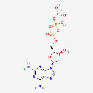 Adenosine5'-(tetrahydrogen triphosphate), 2-amino-2'-deoxy-