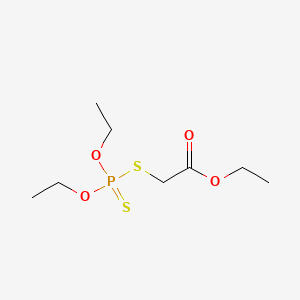 molecular formula C8H17O4PS2 B1207489 Acethion CAS No. 919-54-0
