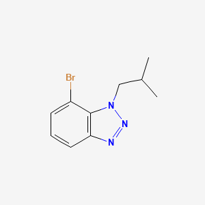 7-Bromo-1-isobutyl-1H-benzo[d][1,2,3]triazole