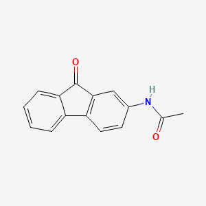 molecular formula C15H11NO2 B1207491 N-(9-Oxo-2-fluorenyl)acetamide CAS No. 3096-50-2