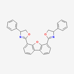 4,6-Bis(4-phenyl-4,5-dihydrooxazol-2-yl)dibenzo[b,d]furan