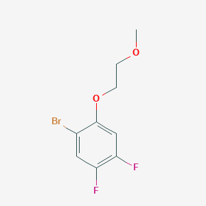 1-Bromo-4,5-difluoro-2-(2-methoxyethoxy)benzene