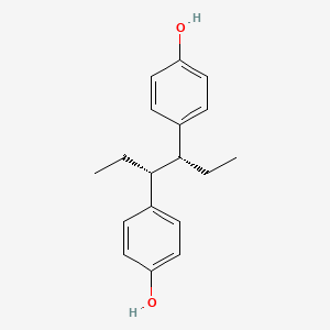 molecular formula C18H22O2 B1207497 Isohexestrol CAS No. 5776-72-7
