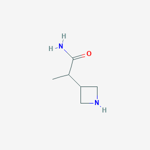 2-(Azetidin-3-yl)propanamide