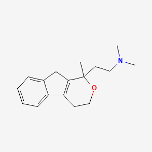 molecular formula C17H23NO B1207498 Pirandamine CAS No. 42408-79-7