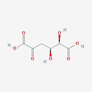 molecular formula C6H8O7 B1207500 5-dehydro-4-deoxy-D-glucaric acid 