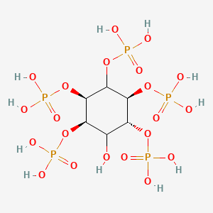 molecular formula C6H17O21P5 B1207501 1D-myo-inositol 1,2,4,5,6-pentakisphosphate 