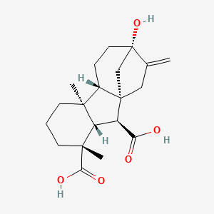 molecular formula C20H28O5 B1207502 Gibberellin A53 CAS No. 51576-08-0