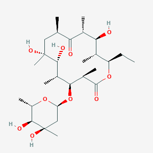 molecular formula C28H50O10 B1207503 3-O-alpha-mycarosylerythronolide B 