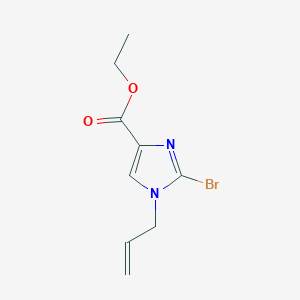 ethyl 1-allyl-2-bromo-1H-imidazole-4-carboxylate