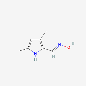 3,5-dimethyl-1H-pyrrole-2-carbaldehyde oxime