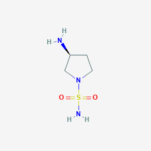 (3S)-3-aminopyrrolidine-1-sulfonamide