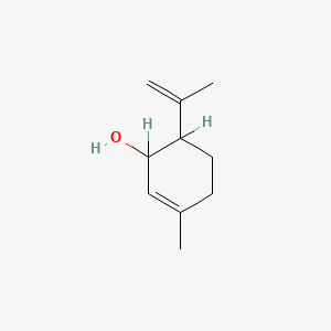 molecular formula C10H16O B1207519 Isopiperitenol CAS No. 491-05-4