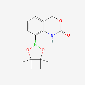 8-(4,4,5,5-Tetramethyl-1,3,2-dioxaborolan-2-YL)-1H-benzo[D][1,3]oxazin-2(4H)-one