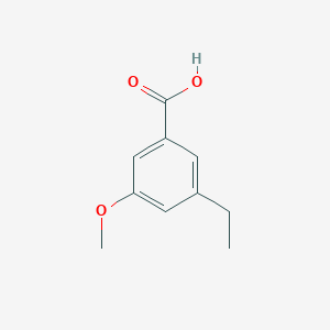 molecular formula C10H12O3 B12075248 3-Ethyl-5-methoxybenzoic acid 