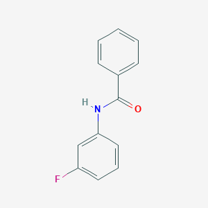 molecular formula C13H10FNO B1207526 n-(3-Fluorophenyl)benzamide CAS No. 1629-15-8