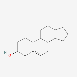 molecular formula C19H30O B1207527 2,3,4,7,8,9,10,11,12,13,14,15,16,17-Tetradecahydro-10,13-dimethyl-1H-cyclopenta[A]phenanthren-3-OL 