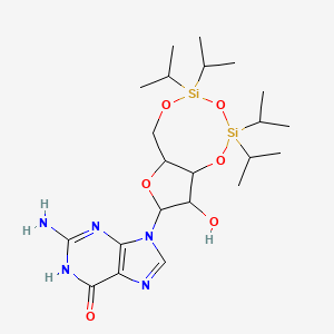 3',5'-O-[Tetrakis(1-methylethyl)-1,3-disiloxanediyl]-guanosine