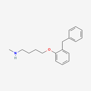 molecular formula C18H23NO B1207547 比非美兰 CAS No. 90293-01-9