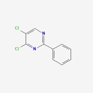 molecular formula C10H6Cl2N2 B12075485 4,5-Dichloro-2-phenylpyrimidine 