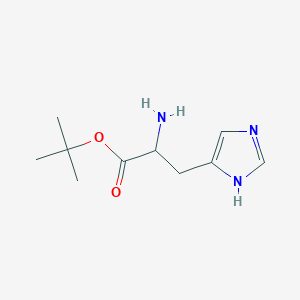 tert-Butyl 2-amino-3-(1H-imidazol-4-yl)propanoate