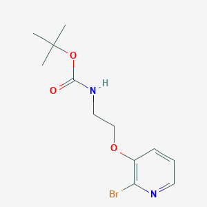 tert-Butyl (2-((2-bromopyridin-3-yl)oxy)ethyl)carbamate