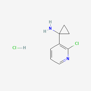 1-(2-Chloropyridin-3-YL)cyclopropan-1-amine hydrochloride