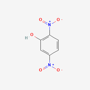 molecular formula C6H4N2O5 B1207554 2,5-Dinitrophenol CAS No. 329-71-5