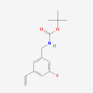 (3-Fluoro-5-vinyl-benzyl)-carbamic acid tert-butyl ester