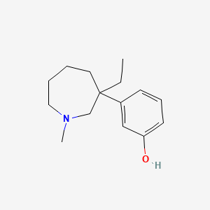 molecular formula C15H23NO B1207559 Meptazinol CAS No. 54340-58-8