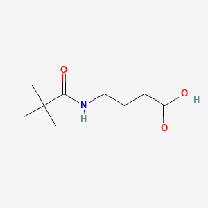 molecular formula C9H17NO3 B1207565 Pivagabine CAS No. 69542-93-4