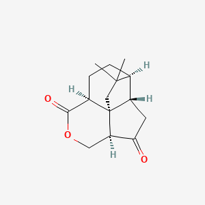 molecular formula C15H20O3 B1207567 Quadrone CAS No. 87480-01-1
