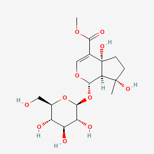 molecular formula C17H26O11 B1207568 Ipolamiide 
