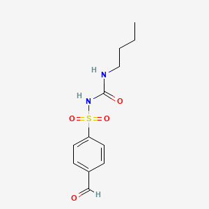 B1207585 1-Butyl-3-(4-formylphenyl)sulfonylurea CAS No. 88241-95-6