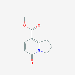 Methyl 5-oxo-1,2,3,5-tetrahydroindolizine-8-carboxylate