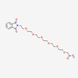 20-(1,3-Dioxoisoindolin-2-yl)-3,6,9,12,15,18-hexaoxaicosan-1-oic acid