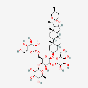 molecular formula C51H84O22 B1207605 帕利林 CAS No. 19057-61-5