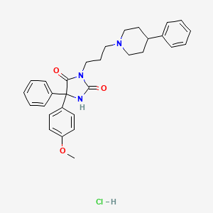 B1207616 Ropitoin hydrochloride CAS No. 56079-80-2