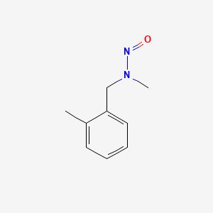 B1207618 N-Methyl-N-nitroso-(2-methylphenyl)methylamine CAS No. 62783-48-6