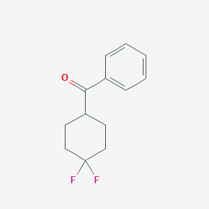 (4,4-Difluorocyclohexyl)(phenyl)methanone