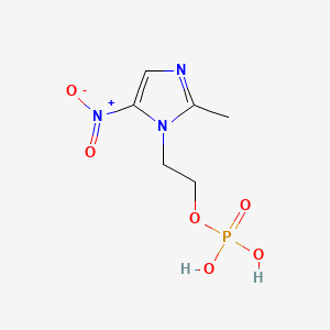 B1207619 Metronidazole phosphate CAS No. 73334-05-1
