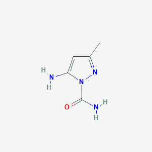 B120762 5-Amino-3-methylpyrazole-1-carboxamide CAS No. 143438-33-9