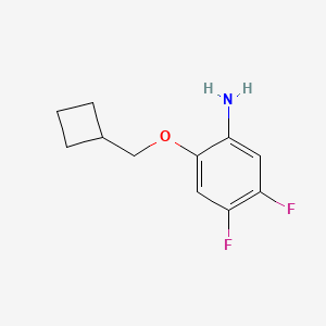 2-(Cyclobutylmethoxy)-4,5-difluoroaniline