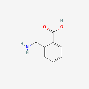 molecular formula C8H9NO2 B1207630 2-(氨甲基)苯甲酸 CAS No. 25672-97-3