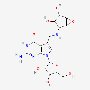 molecular formula C17H23N5O8 B12076323 Nucleoside oQ 