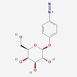 B1207644 4-Diazophenylgalactoside CAS No. 86277-63-6