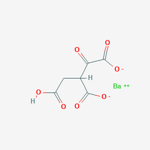 molecular formula C6H4BaO7 B12076441 barium(2+);2-(carboxymethyl)-3-oxobutanedioate 