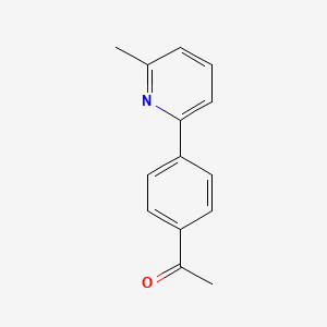 1-(4-(6-Methylpyridin-2-yl)phenyl)ethanone